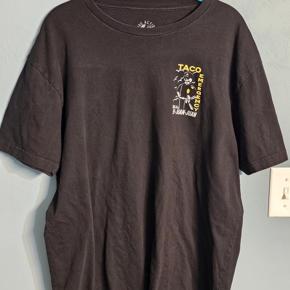 Taco Emergency Black T-Shirt